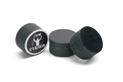 Наклейка для кия Евгения Сталева 13мм Medium/Hard (многослойная) 1шт.