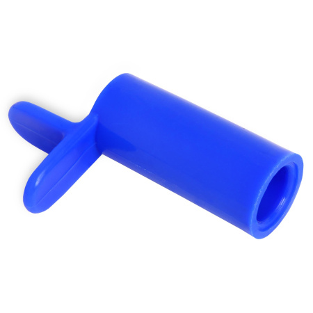 Насадка на мост для кия пластик синяя