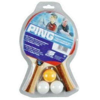 Набор Sunflex Ping (2 ракетки + 3 шарика)