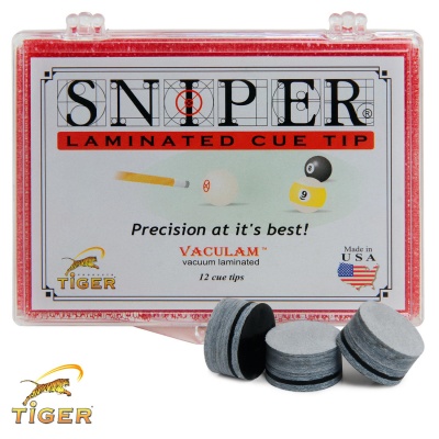 Наклейка для кия Tiger Sniper 13мм Medium/Hard