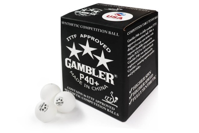 Мячи Gambler p40+ ball , 36 шт.