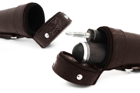 Тубус Mercury PERFECT 1x1 c карманом, коричневый