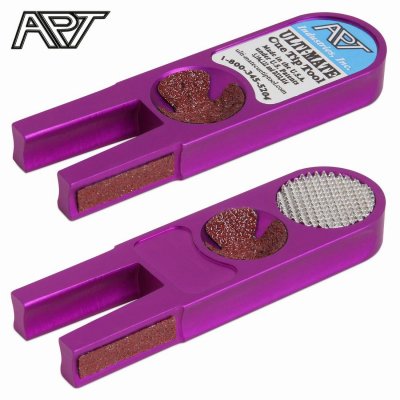 Инструмент для наклейки Ulti-Mate Cue Tip Tool фиолетовый