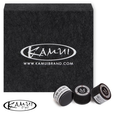 Наклейка для кия Kamui Clear Black 13мм Medium