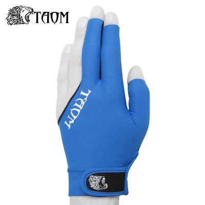 Перчатка Taom Midas Billiard Glove Blue размеры S/M/L/XL