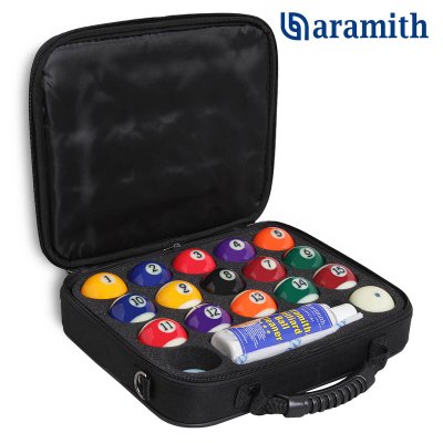 Шары Aramith Premium пул 57,2мм в кейсе