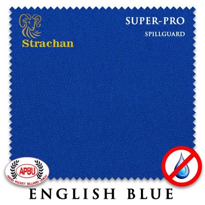 Сукно Strachan Superpro Spillguard 198см English Blue (водостойкое)