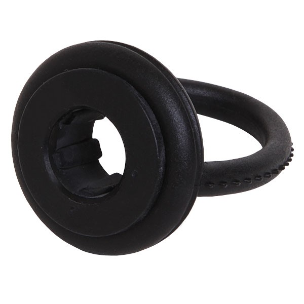 Держатель для кия с резиновой втулкой черный 12-14мм