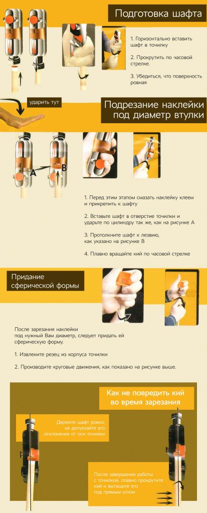 Инструкция для точилки Ball Teck