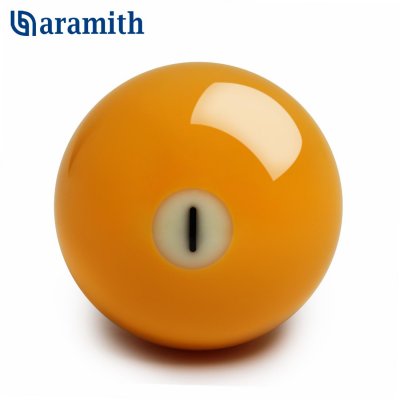 Шар Aramith Premier Pyramid 68мм номер №1 желтый
