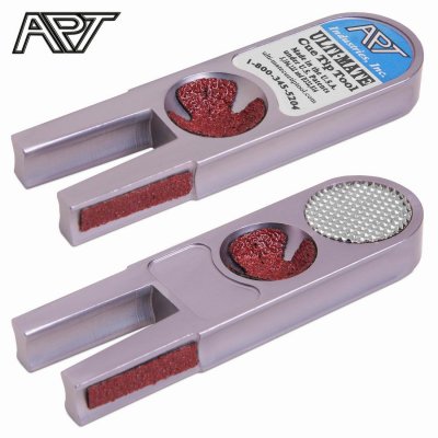 Инструмент для наклейки Ulti-Mate Cue Tip Tool серебро