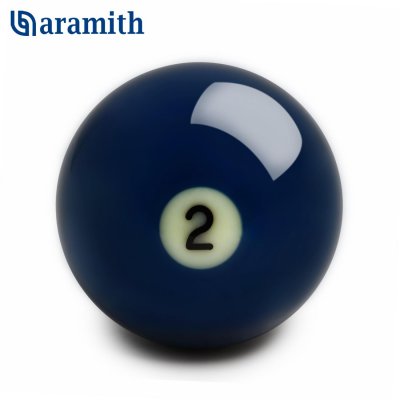 Шар Aramith Premier Pyramid 68мм номер №2 синий