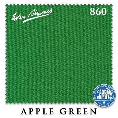 Сукно Iwan Simonis 860 198см Apple Green