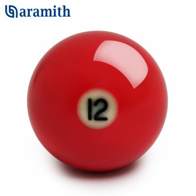 Шар Aramith Premier Pyramid 68мм номер №12 красный
