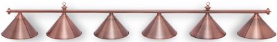 Светильник Fortuna Marseille Red Bronze 6 плафонов