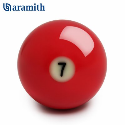 Шар Aramith Premier Pyramid 68мм номер №7 красный
