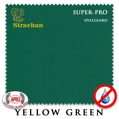 Сукно Strachan Superpro Spillguard 198см Yellow Green (водостойкое)