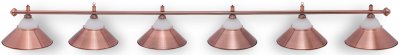 Светильник Fortuna Alison Red Bronze 6 плафонов