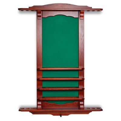 Киевница настенная Византия для 6 киев, массив дуба (коричневая)