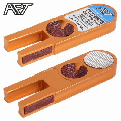 Инструмент для наклейки Ulti-Mate Cue Tip Tool оранжевый