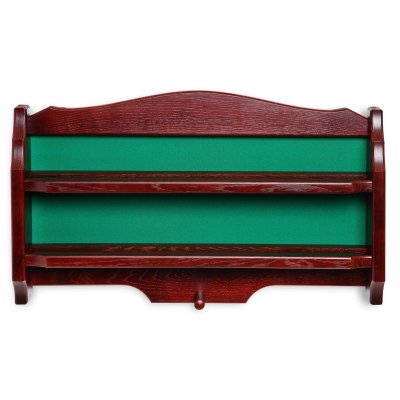 Полка для шаров и треугольника Палермо, массив дуба (махагон)