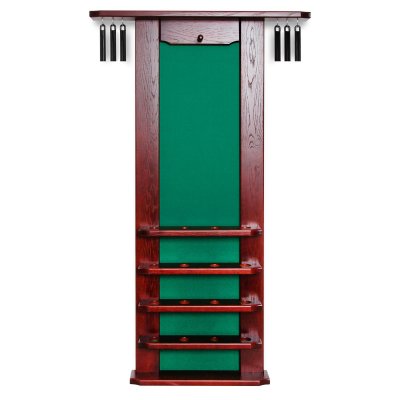 Киевница настенная Шале с подвесами, массив дуба (махагон)