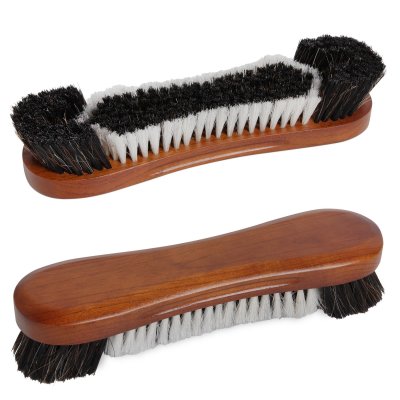 Щетка для сукна 10 конский волос коричневая 26см