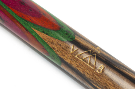 Кий Цветок 6 лучей, Лунный эбен, Граб (Поповские кии)