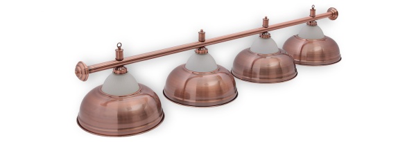 Светильник Fortuna Crown Red Bronze 4 плафона