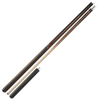 Кий Цветок 8 лучей, с удлинителем, Пламенный эбен, Лимонник, Падук, Граб (А. Мосин)