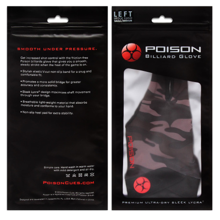 Перчатка Poison Camo Green S/M/L/XL