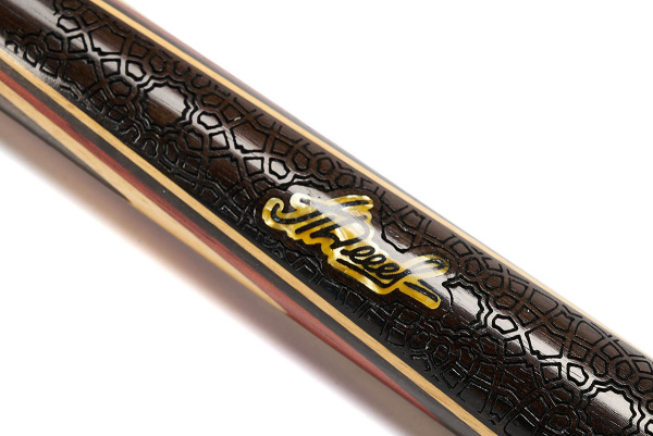 Кий Классика, с удлинителем, в тубусе, Эбен, Падук, Граб (Д. Терзян)