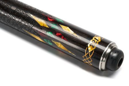 Кий Классика, с удлинителем, в тубусе, Эбен, Падук, Граб (Д. Терзян)