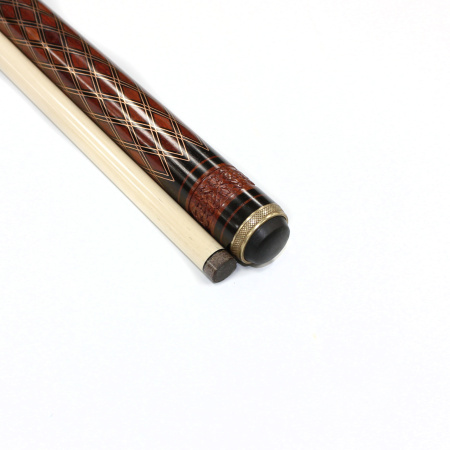 Кий Ферзь, Корона 8-ми перьевая - Эбен, падук, инкрустация (С. Чухно (АС))