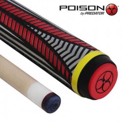 Кий Poison VX Striker Yellow and Black Gtx Grip 2pc 19oz (Poison)