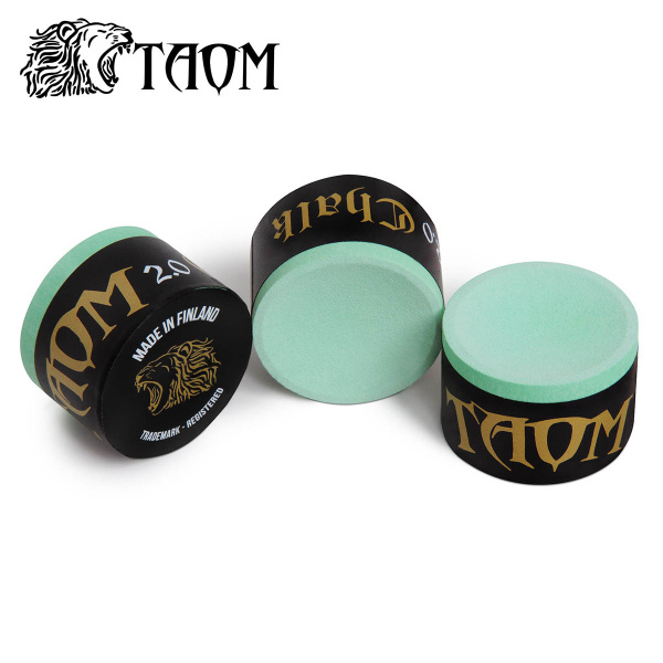 Мел Taom Chalk Snooker 2.0 Green 9шт.