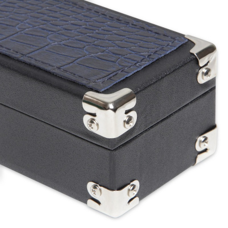 Кейс Fortuna Chester 1x1 черный/синий