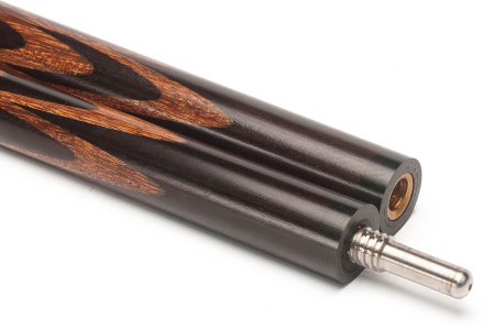 Кий Тюльпан обратный, с гравировкой, Черный граб, Сукупира, Граб (С. Каюков)