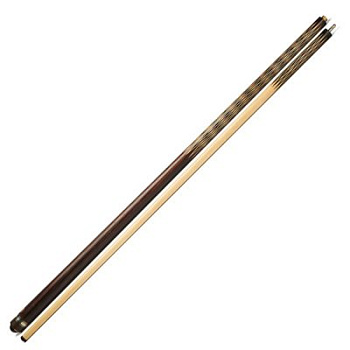 Кий Корона 8-ми перьевая, с гравировкой И. Абрамова, Пламенный эбен, Граб (Р. Королев)