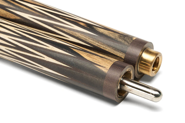 Кий Корона 10-ти перьевая, Лунный эбен, Граб (Р. Королев)