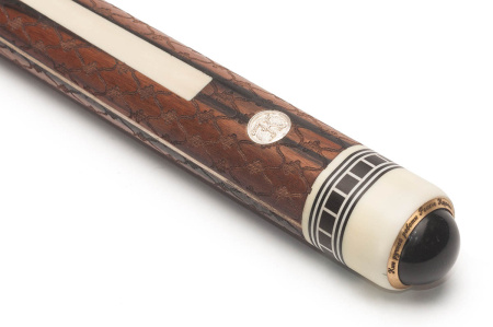 Кий Бетмен, с гравировкой, Пламенный эбен, Граб (Р. Королев)