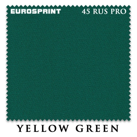 Сукно Eurosprint 45 Rus Pro 198см Yellow Green Сукно Eurosprint 45 Rus Pro 198см Yellow Green