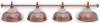Светильник Fortuna Crown Red Bronze 4 плафона Светильник Fortuna Crown Red Bronze 4 плафона
