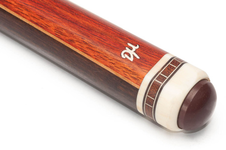 Кий Цветок 6 лучей, Макасар, Канадская Вишня, Редхард, Амарант, Блэдвуд, Граб (Д. Мартьянов)