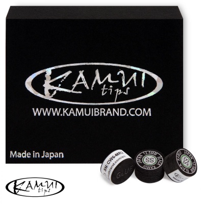 Наклейка для кия Kamui Black 12,5мм Super Soft