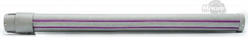 Тубус Mercury-CLUB без кармана, серый/фуксия