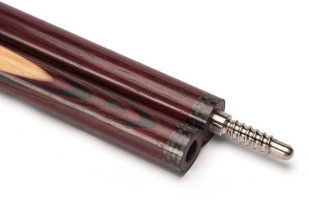 Кий Классика 16 длинных тонких запилов, Пламенный эбен, Намкьонг, Граб (Б. Арисов)