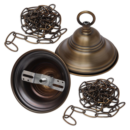 Светильник Fortuna Verona Bronze Antique 3 плафона
