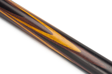 Кий Лотос, с гравировкой, Черный граб, Палисандр, Лимонник, Граб (Б. Григорьев Туз)