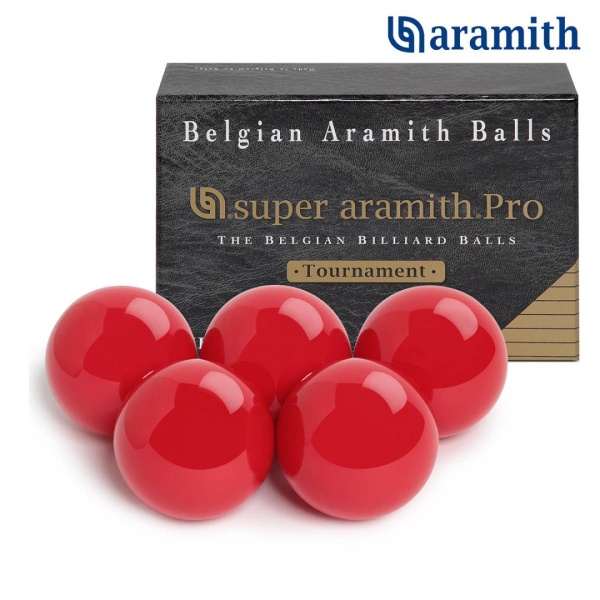 Шары Super Aramith Tournament 67мм для игры в Корону 5 шт.